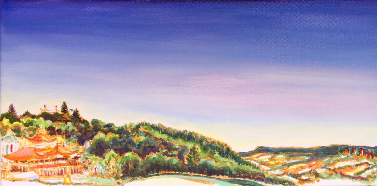 Chöying Dzö 2018, 30x60cm.